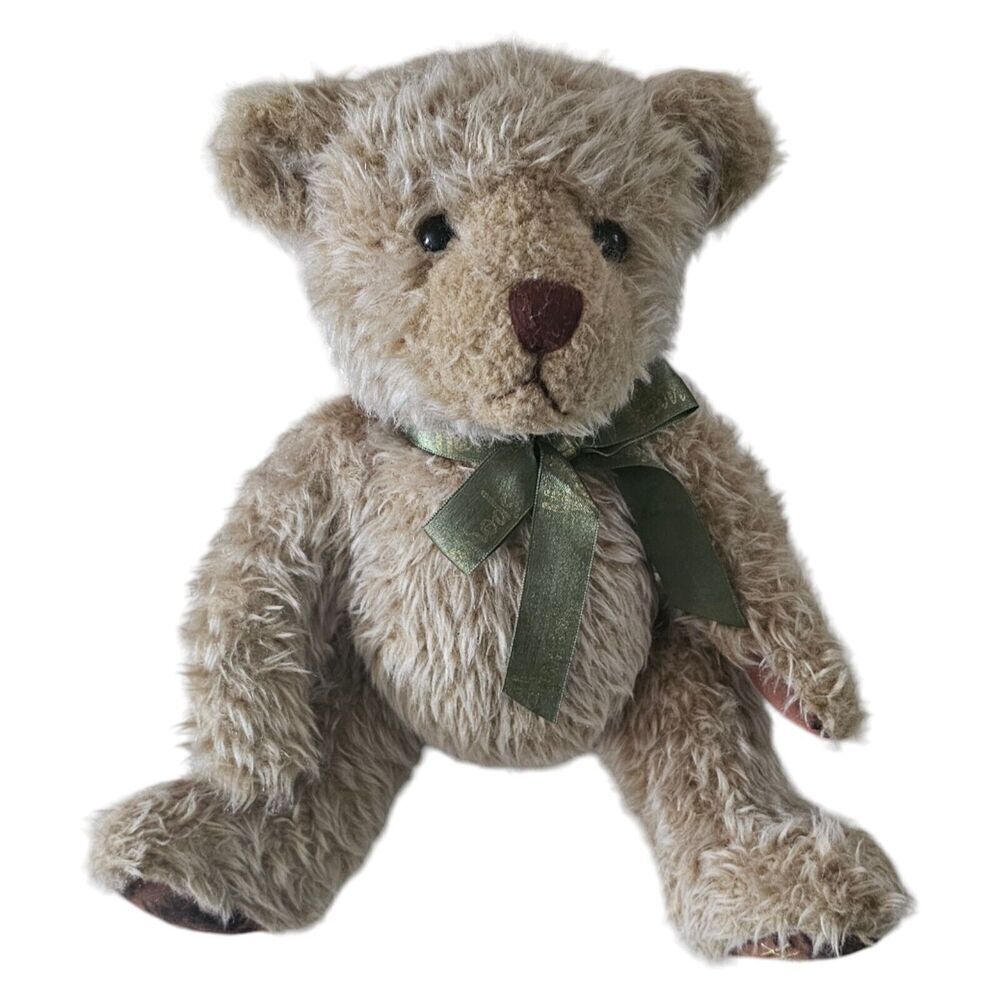 Harrods Knightsbridge Brown & White Teddy Bear